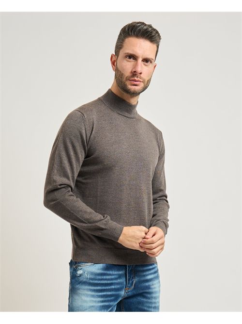 Gran Sasso men's wool turtleneck sweater GRAN SASSO | 55155-14290046